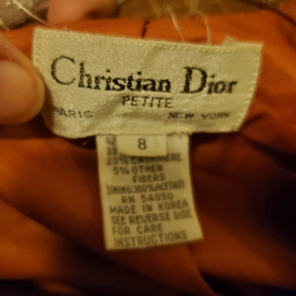 Vintage Christian Dior Blazer - Picture 12 of 16